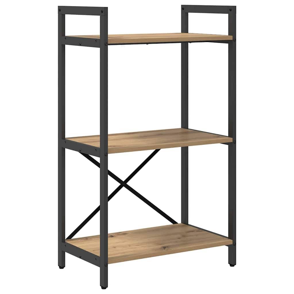 vidaXL Bücherregal Artisan-Eiche 56 x 34 x 96 cm Holzwerkstoff