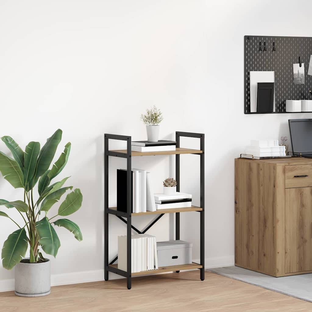 vidaXL Bücherregal Artisan-Eiche 56 x 34 x 96 cm Holzwerkstoff