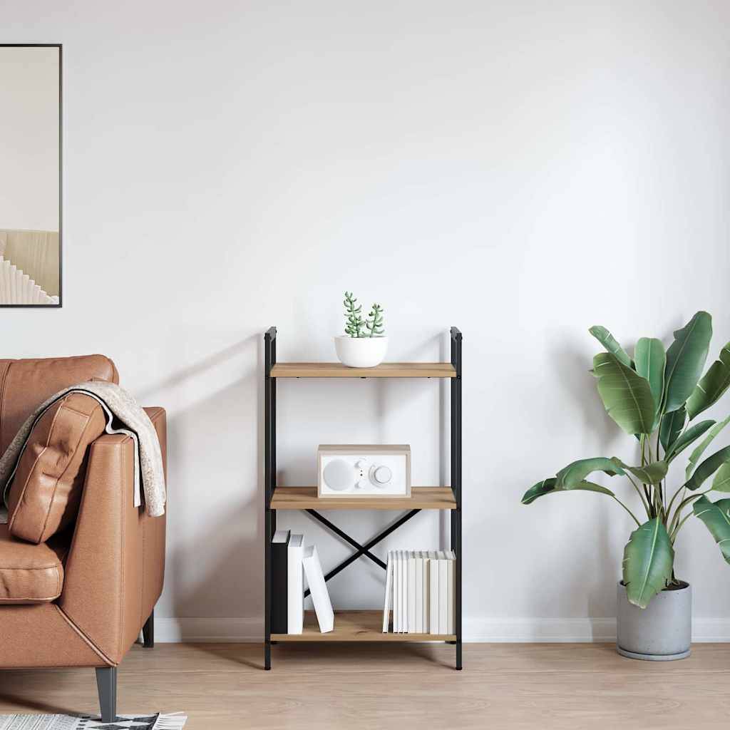 vidaXL Bücherregal Artisan-Eiche 56 x 34 x 96 cm Holzwerkstoff