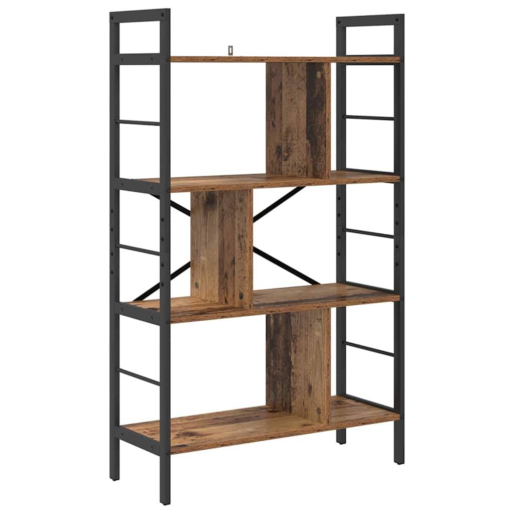 vidaXL Bücherregal Altholz 75 x 30 x 123,5 cm Holzwerkstoff