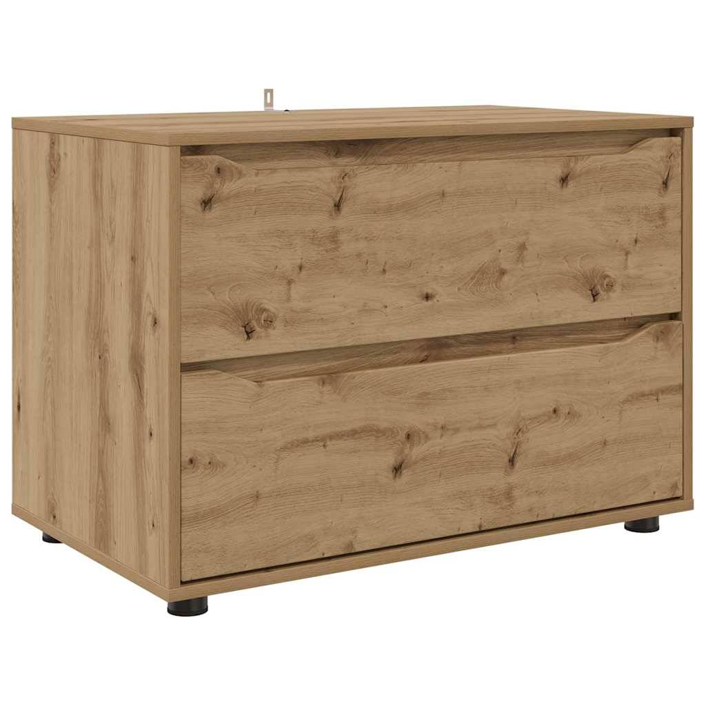 vidaXL Aufbewahrungsschrank Artisan-Eiche 80 x 48 x 57 cm