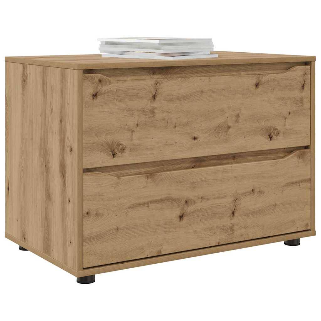 vidaXL Aufbewahrungsschrank Artisan-Eiche 80 x 48 x 57 cm