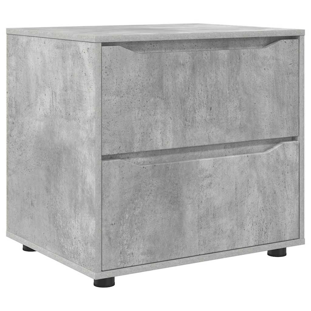 vidaXL Aufbewahrungsschrank Beton Grau 60 x 48 x 57 cm Holzwerkstoff