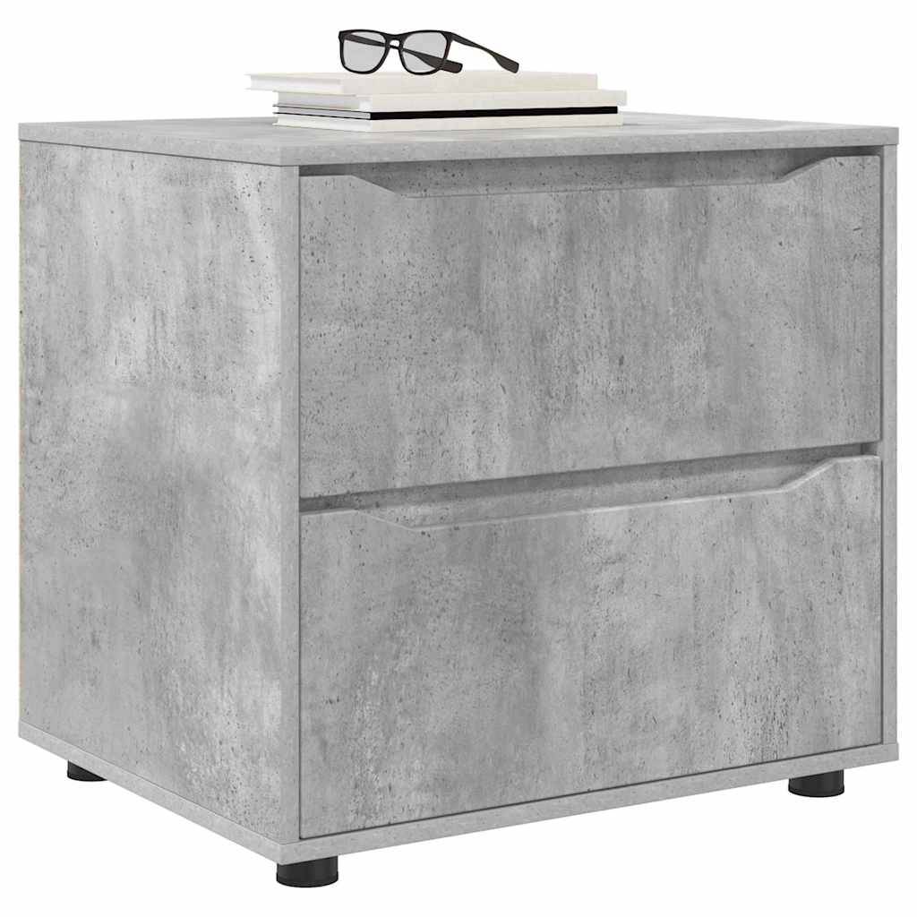 vidaXL Aufbewahrungsschrank Beton Grau 60 x 48 x 57 cm Holzwerkstoff
