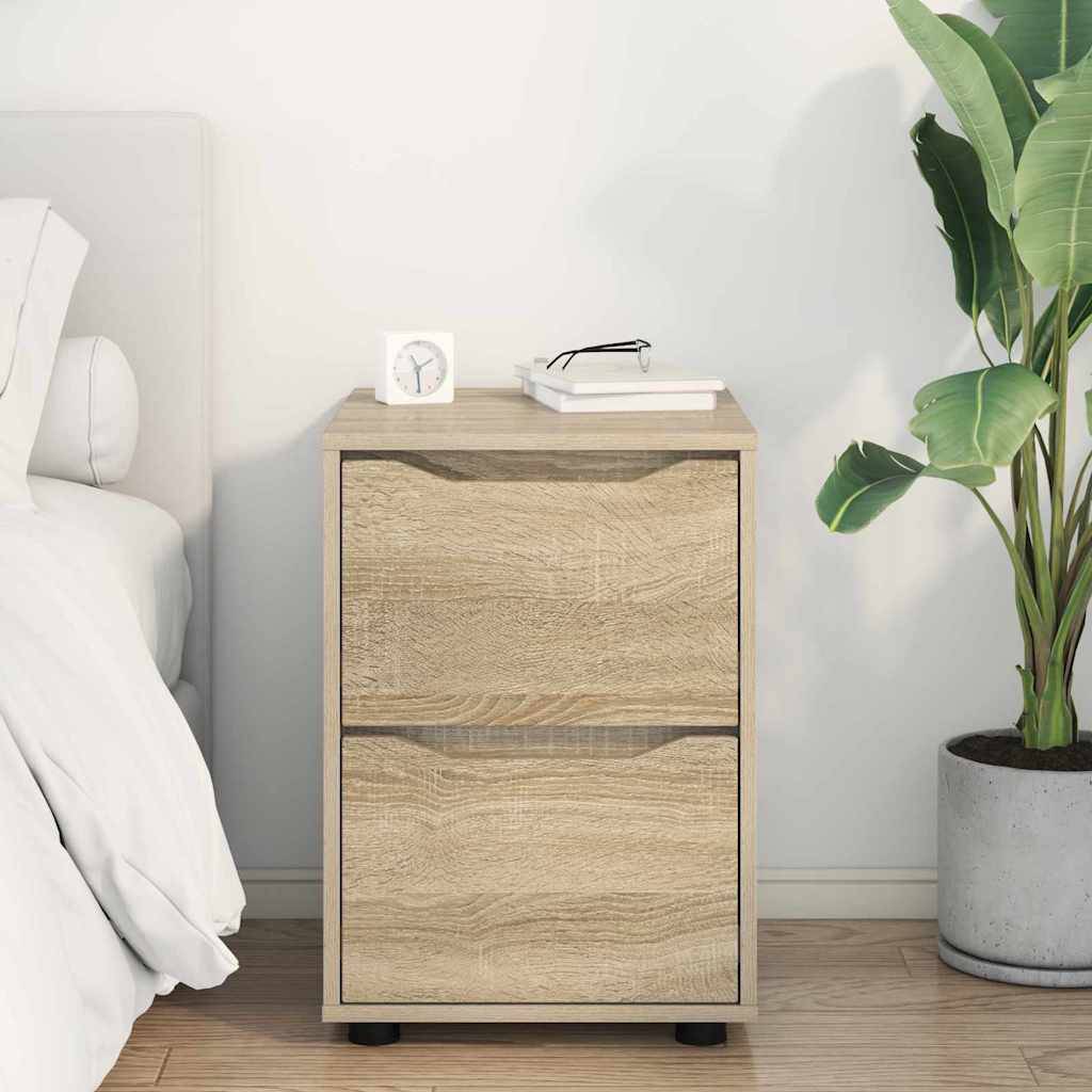 vidaXL Aufbewahrungsschrank Sonoma-Eiche 40 x 48 x 57 cm Holzwerkstoff