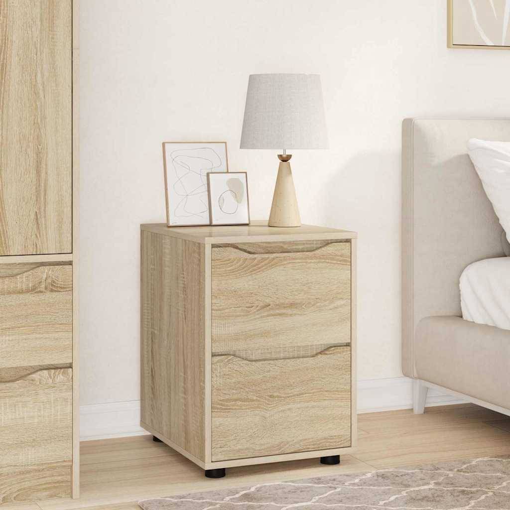 vidaXL Aufbewahrungsschrank Sonoma-Eiche 40 x 48 x 57 cm Holzwerkstoff