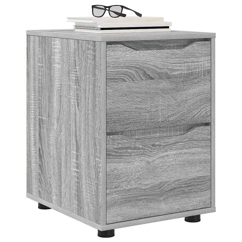 vidaXL Aufbewahrungsschrank Graues Sonoma 40 x 48 x 57 cm