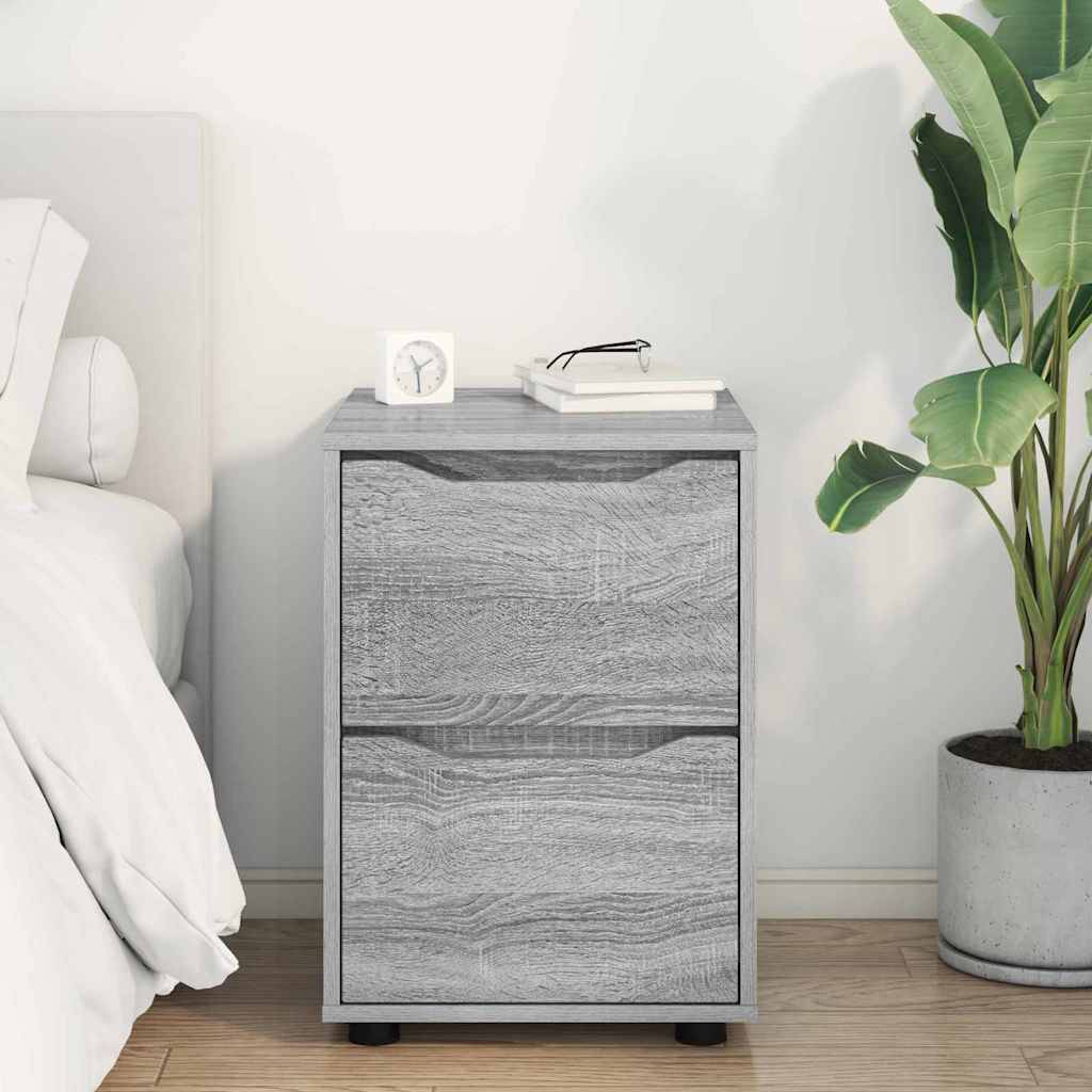 vidaXL Aufbewahrungsschrank Graues Sonoma 40 x 48 x 57 cm