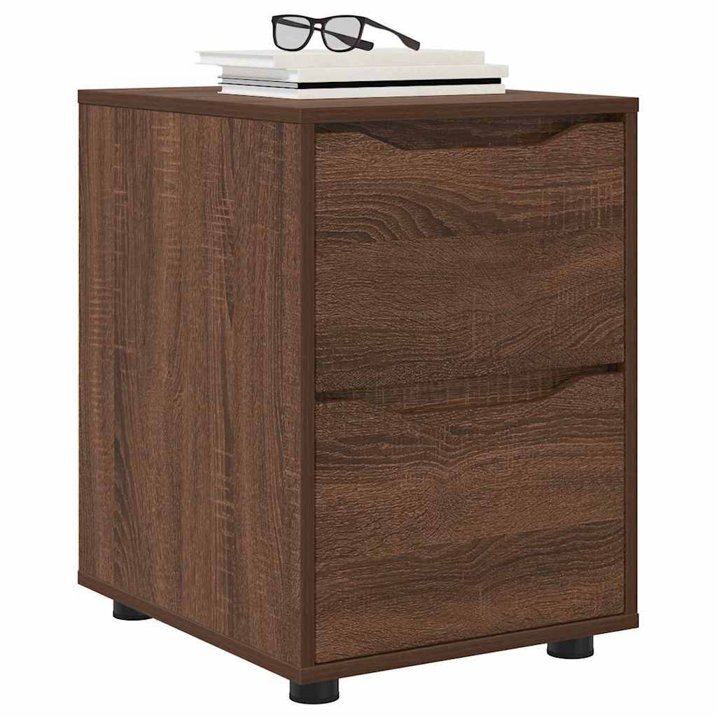 vidaXL Aufbewahrungsschrank Braun Eichen-Optik 40 x 48 x 57 cm