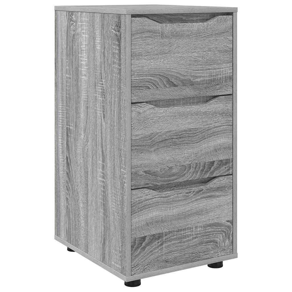 vidaXL Aufbewahrungsschrank Graues Sonoma 40 x 48 x 81 cm