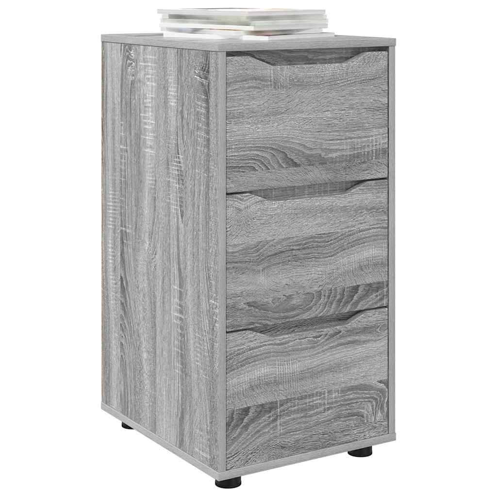 vidaXL Aufbewahrungsschrank Graues Sonoma 40 x 48 x 81 cm