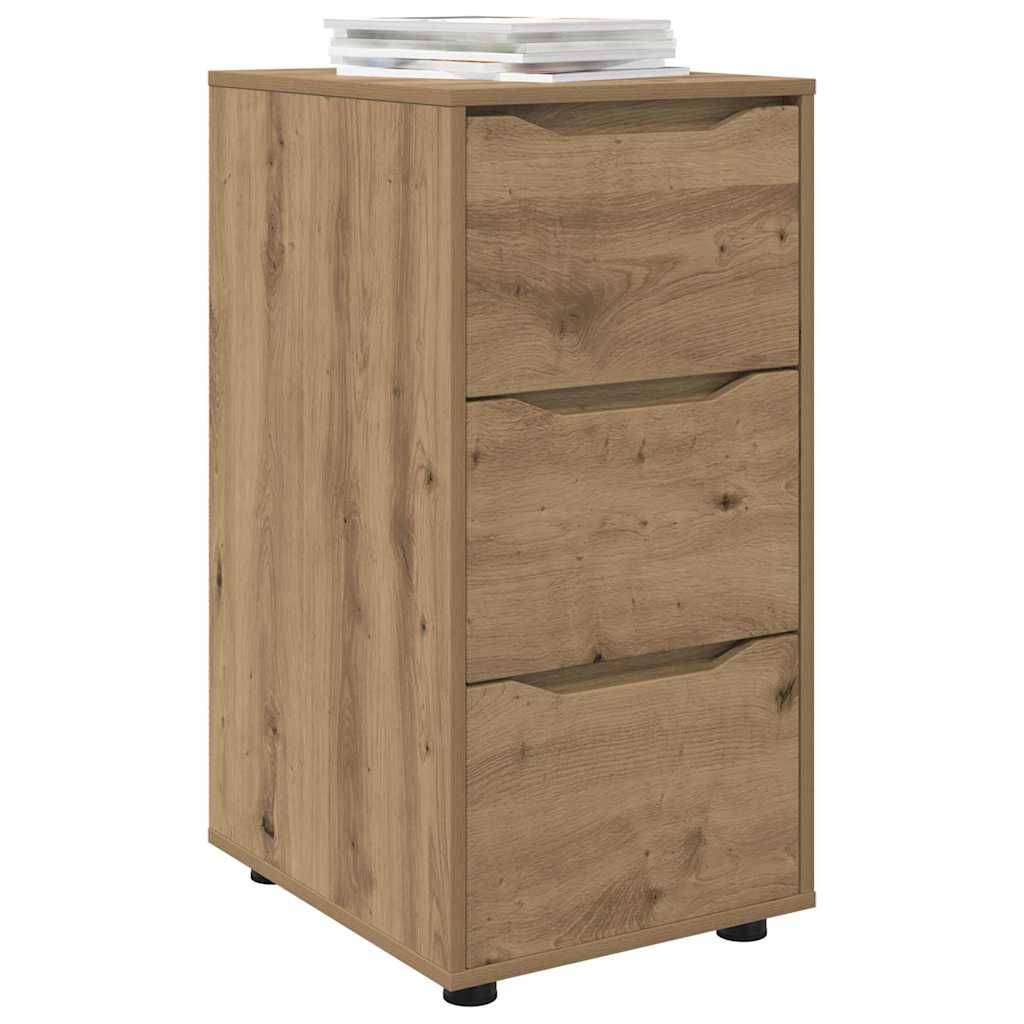 vidaXL Aufbewahrungsschrank Artisan-Eiche 40 x 48 x 81 cm