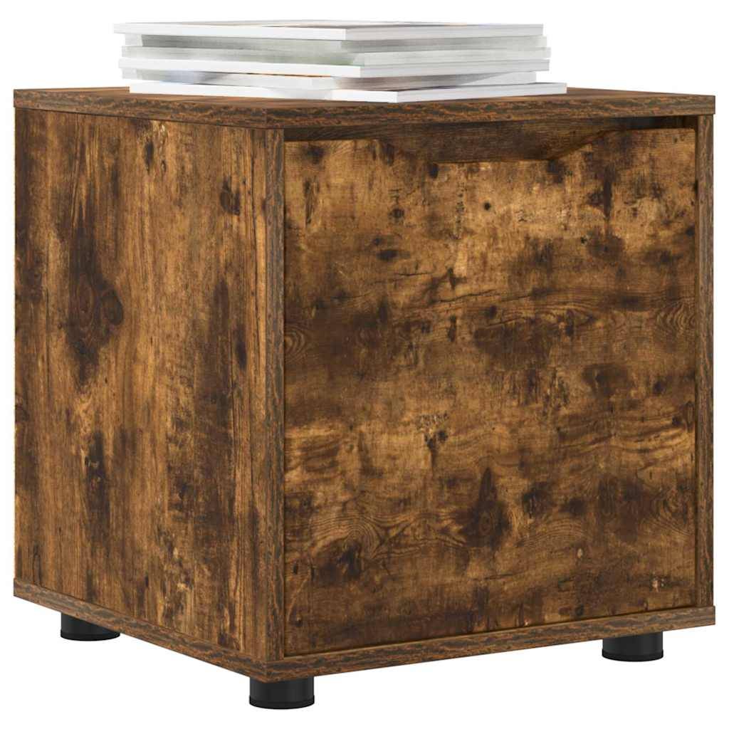 vidaXL Badezimmerschrank Geräucherte Eiche 40,5 x 40 x 44 cm