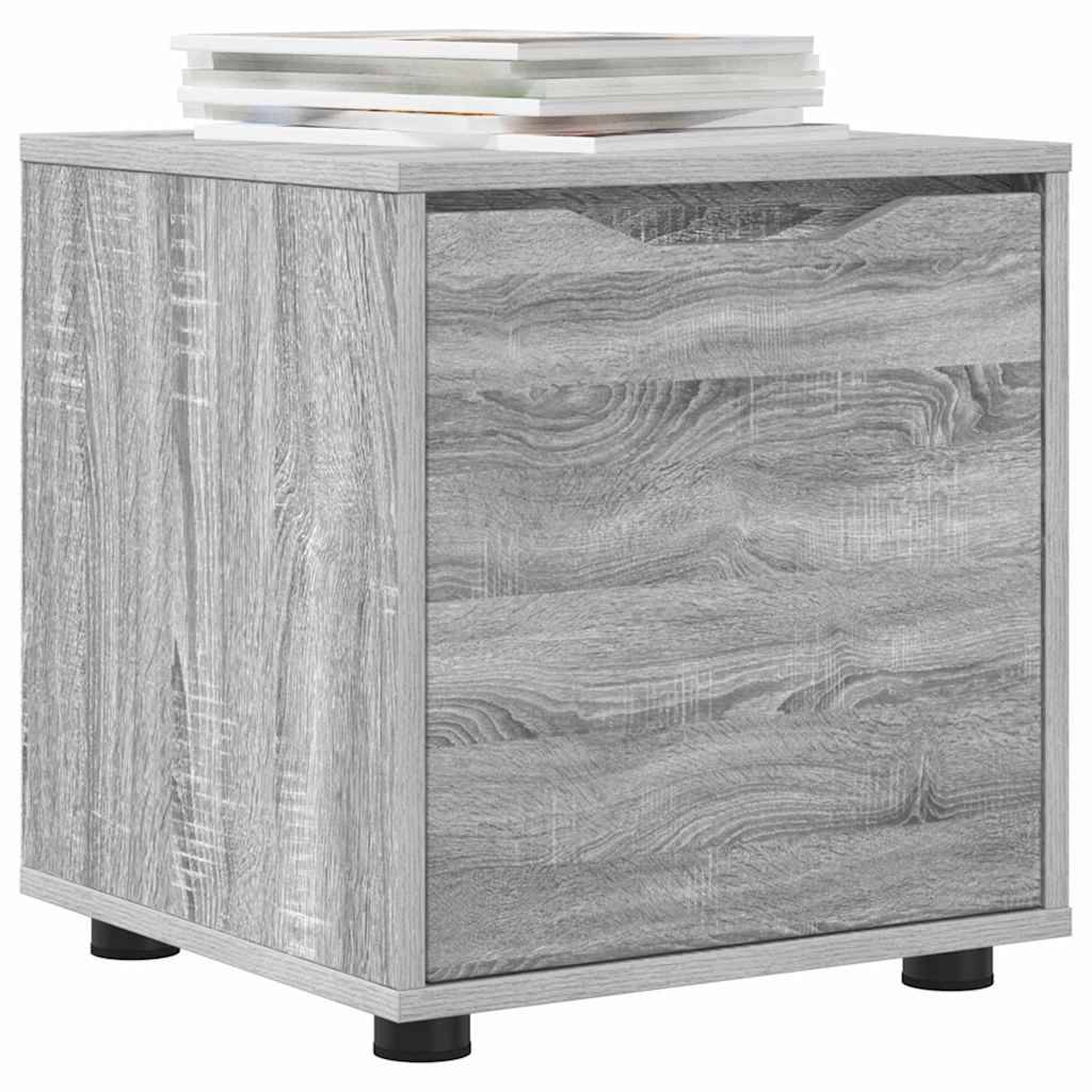 vidaXL Badezimmerschrank Graues Sonoma 40,5 x 40 x 44 cm Holzwerkstoff