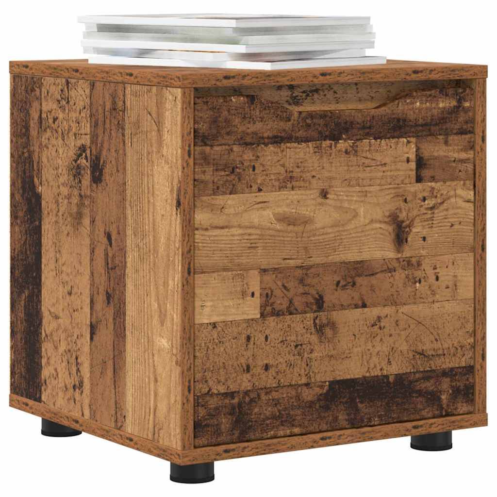 vidaXL Badezimmerschrank Altholz 40,5 x 40 x 44 cm Holzwerkstoff