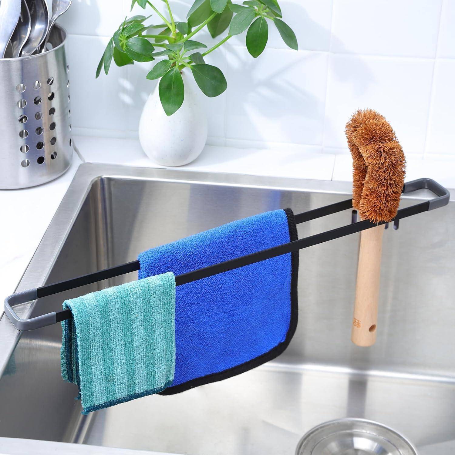 Spülbecken Organizer Multifunktionaler Abtropfgitter Küche 43cm