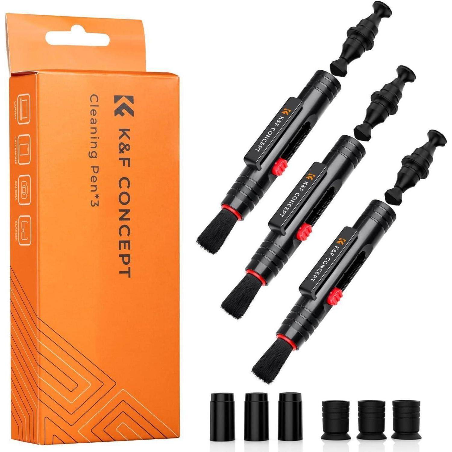 3X Objektiv Reinigungsstift Weiche Spezial Reinigung für DSLR Kamera