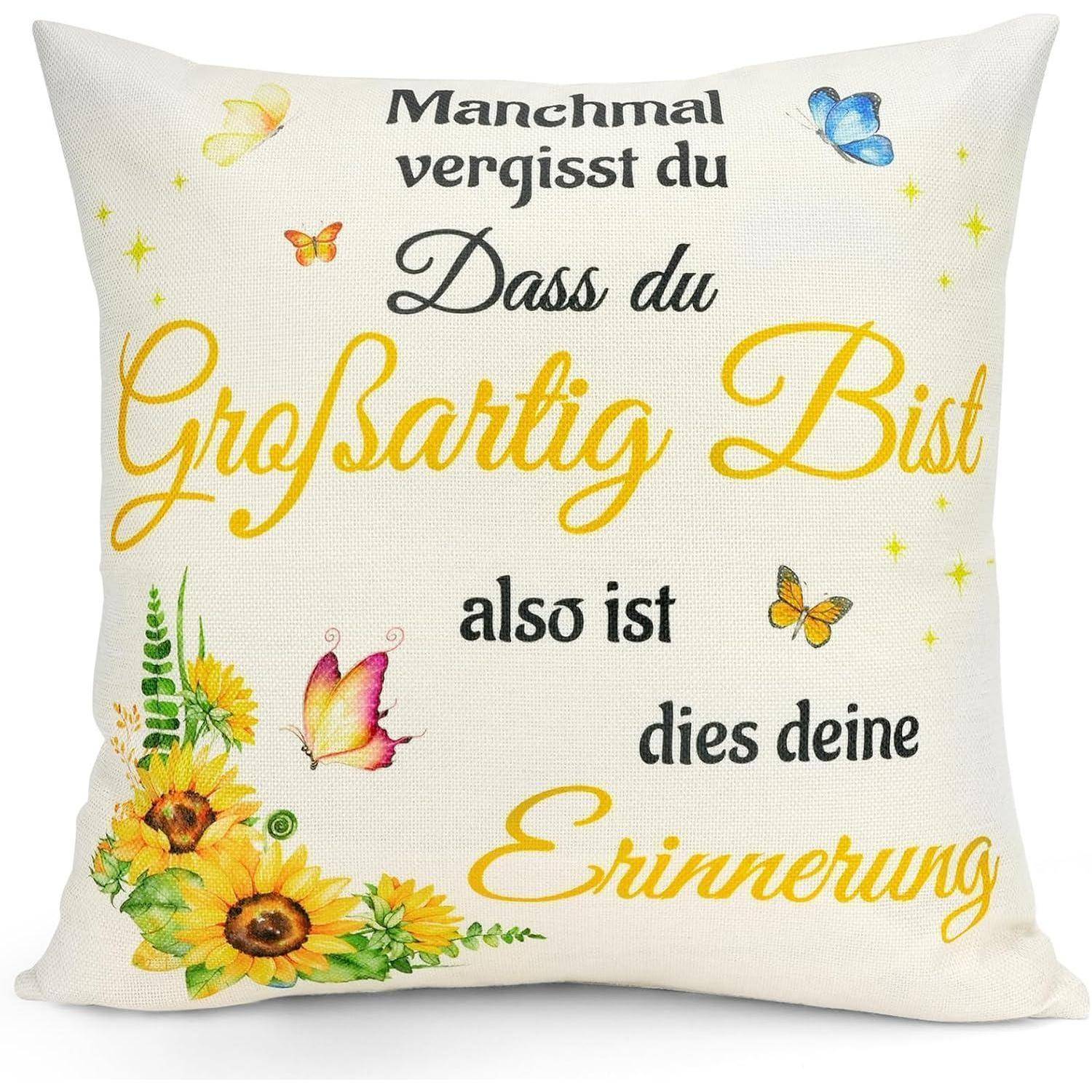 Geschenk für Mama Weihnachten Kissenbezüge 45x45cm Mama Geschenk