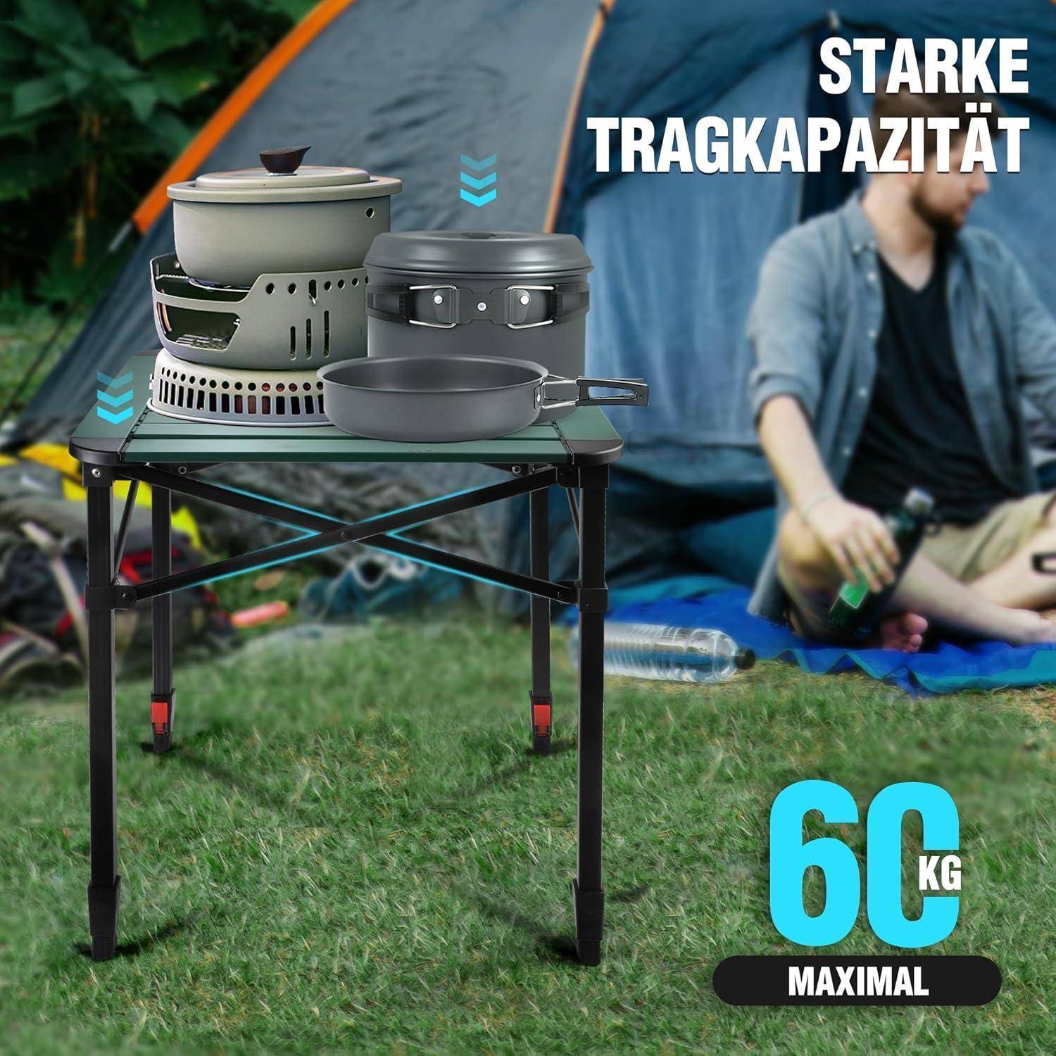 Aluminium Klapptisch Tragetasche Campingtisch Alu Balkontisch