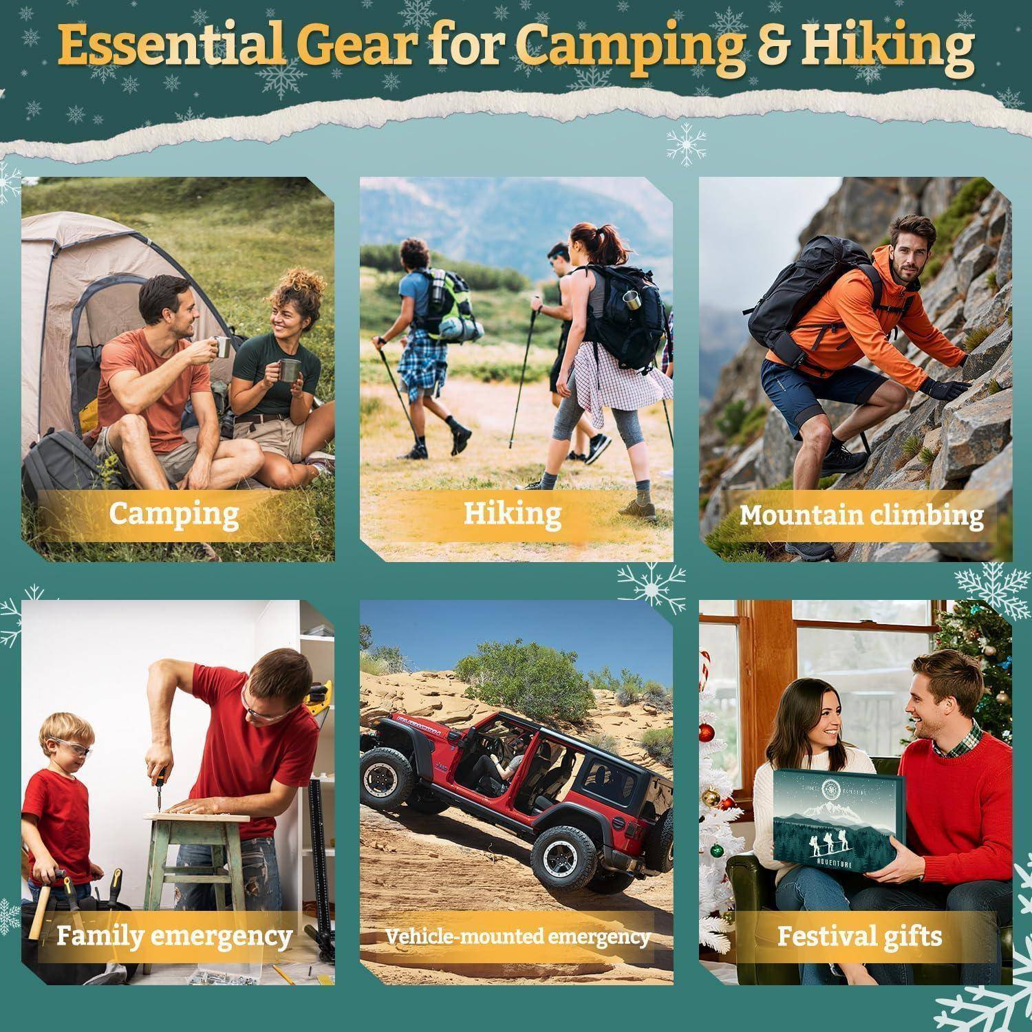 Adventskalender Werkzeuge 24 Überraschungen für Männer Outdoor