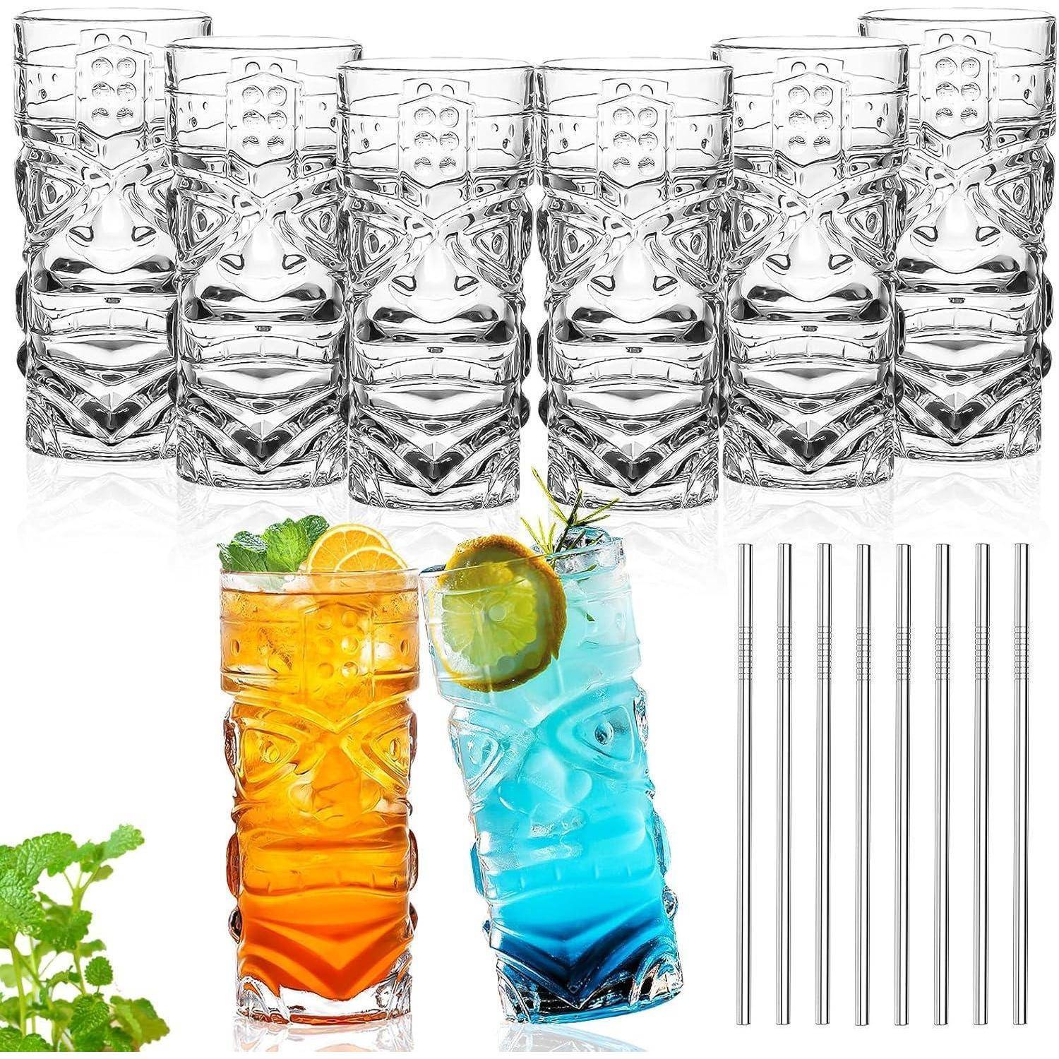 Kunststoff Tiki Becher 18 Oz 8er Pack Cocktail Limonade