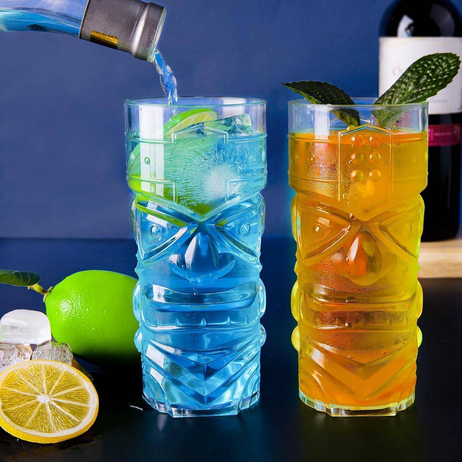 Kunststoff Tiki Becher 18 Oz 8er Pack Cocktail Limonade