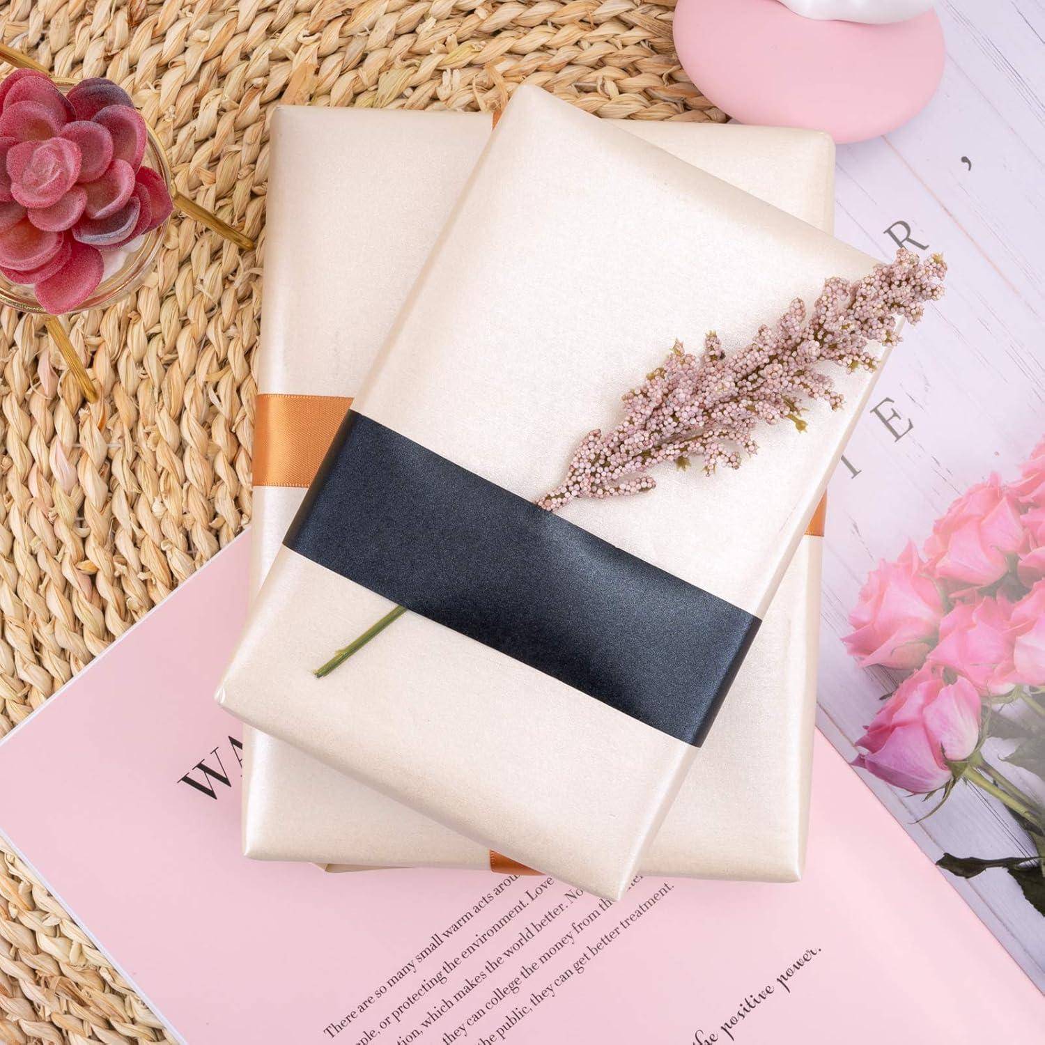 Geschenkpapier Mattweiß Perlglanz 76cmx10m Hochzeit Nicht-gerade weiss