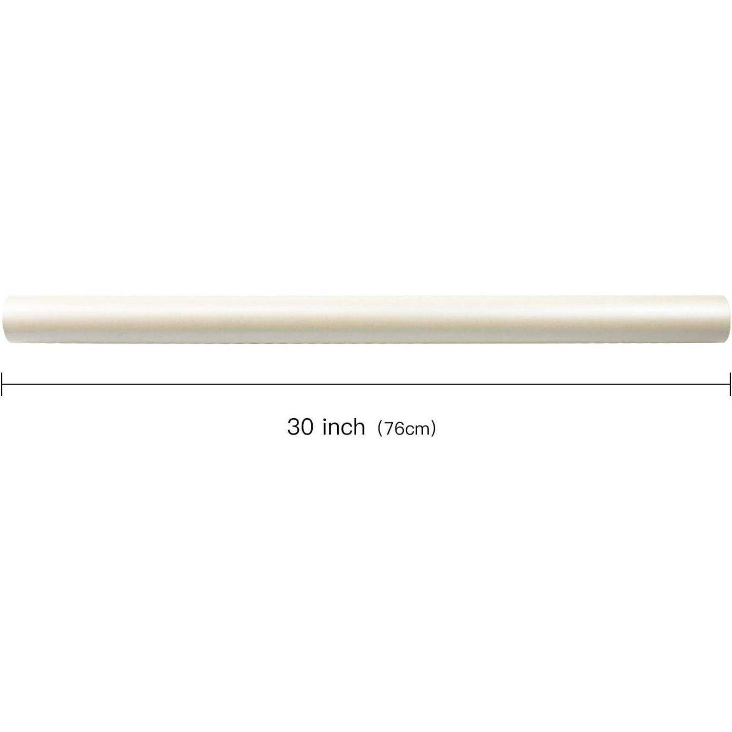 Geschenkpapier Mattweiß Perlglanz 76cmx10m Hochzeit Nicht-gerade weiss