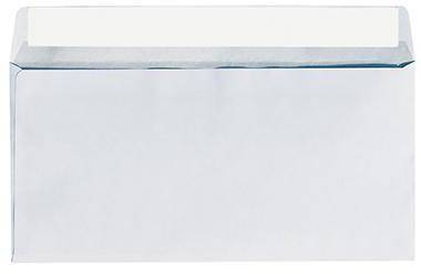 Soennecken Briefhülle 1304 DIN lang 80g oF hk hf weiß 1.000 St./Pack.