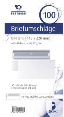POSTHORN Briefumschlag 01220617 DL oF sk 75g ws 100 St./Pack.