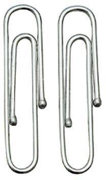 NORICA Büroklammer 2215 24 mm silber 100 St./Pack.