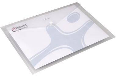 Rexel Dokumententasche ICE 2101660 DIN A4 quer Polypropylen glasklar