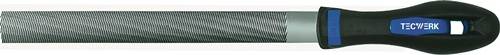Werkstattfeile DIN 7261 L.150mm Q.16x5mm Hieb 2 Halbrund 2K-Ergo TECWERK