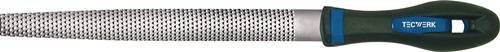 Holzraspel DIN 7263 C L.250mm Q.25x7mm Hieb 2 halbrd.2K-Ergo TECWERK