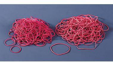 Gummiring 100mm rot 500gr