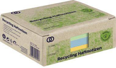 Soennecken Haftnotiz oeco 5868 RC 125x75mm 100Bl. sort. 12St.