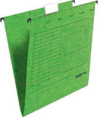 Falken Hängemappe 11287778 seitlich offen grün 5 St./Pack.