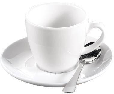 Esmeyer Espressotasse Bistro 433-214 Untertasse ws 6 St./Pack.