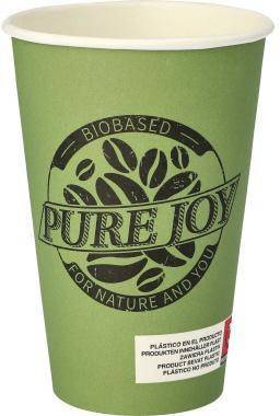 PAPSTAR Becher Pure Joy 87868 0,3l Pappe grün 50 St./Pack.