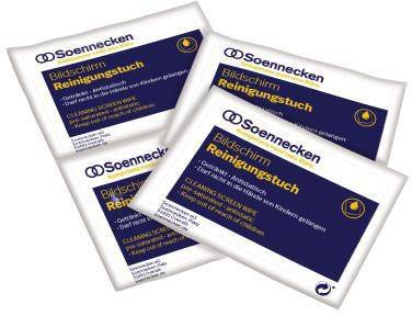 Soennecken Bildschirmreinigungstuch 4838 feucht/trocken 20 St./Pack.