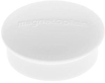 magnetoplan Magnet Discofix Mini 1664600 20mm weiß 10 St./Pack.