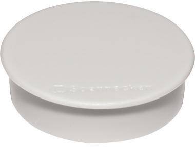 Soennecken Magnet 4807 rund 32mm grau 10 St./Pack.
