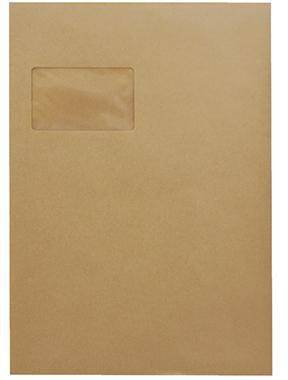 Soennecken Versandtasche 2067 C4 mF sk natronbraun 25 St./Pack.