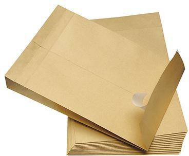 Soennecken Faltentasche 2941 C4 130g mF hk 20F braun 100 St./Pack.