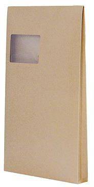 Soennecken Faltentasche 2070 C4 130g mF hk natronbraun 25 St./Pack.