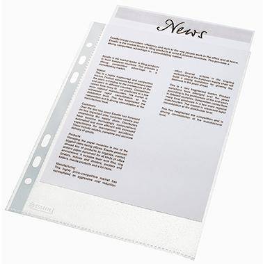Esselte Prospekthülle Economy 56171 DIN A4 PP tr 100 St./Pack.
