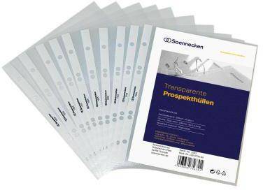 Soennecken Prospekthülle 1505 DIN A5 PP transparent 10 St./Pack.