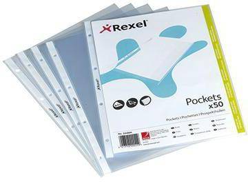 Hetzel Prospekthülle 224804 DIN A4 PP transparent 50 St./Pack.