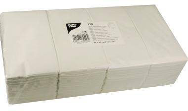PAPSTAR Serviette 82553 40x40cm 1/8 Falz 2lagig weiß 250 St./Pack.