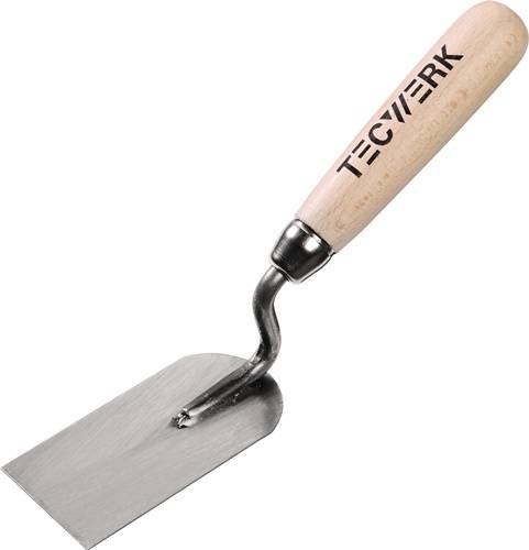 Stukkateurspachtel B.100mm gehärtet,m.H-Heft STA TECWERK